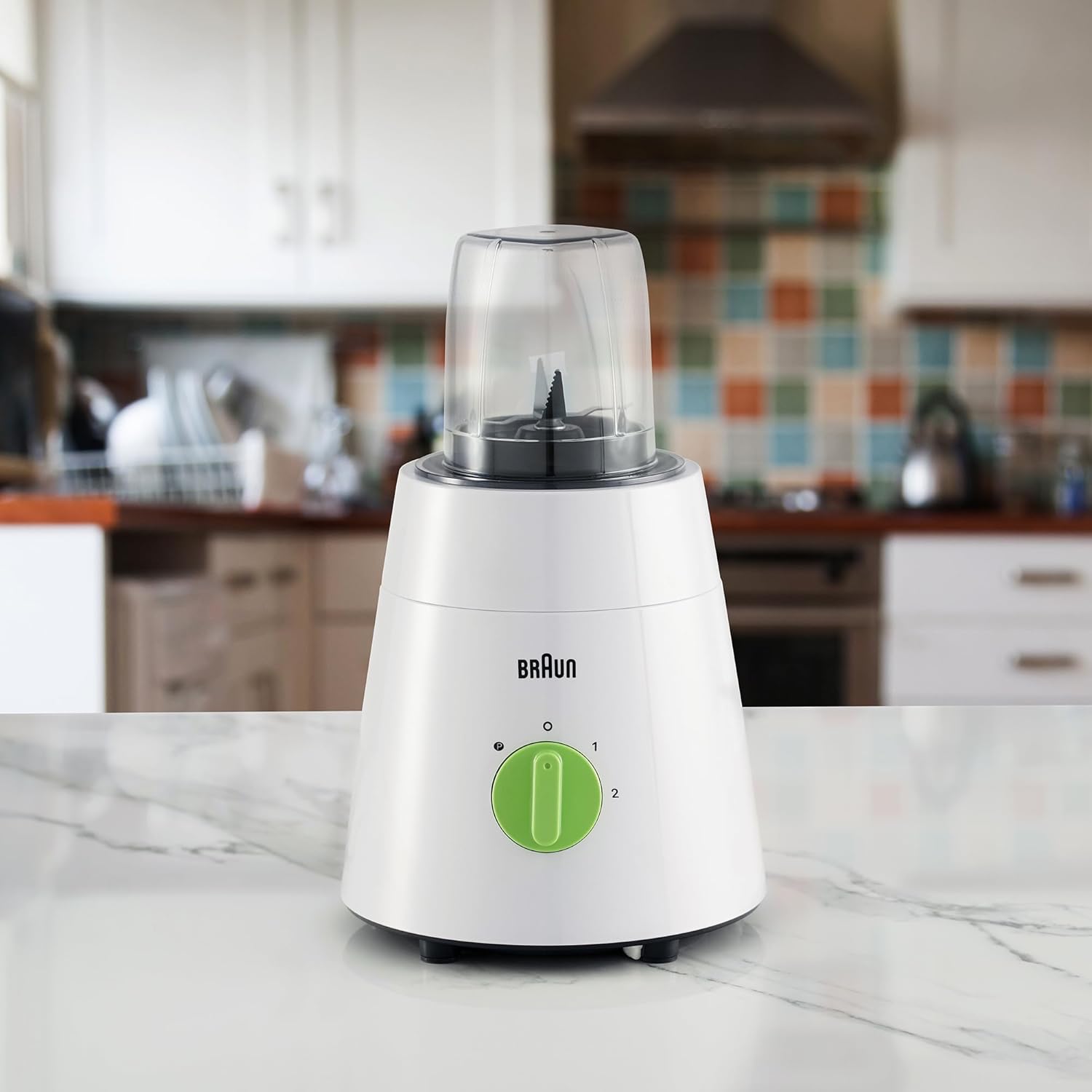 Braun Blender With Plastic Jar (500W, 2 Mills) Braun Blender With Plastic Jar (500W, 2 Mills)